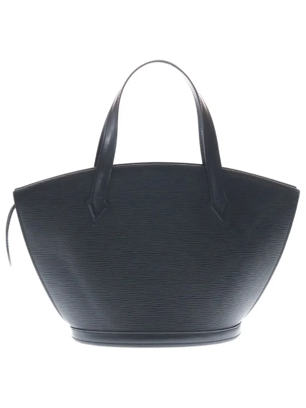 Louis Vuitton Epi Saint Jacques Leather Handbag Black VI